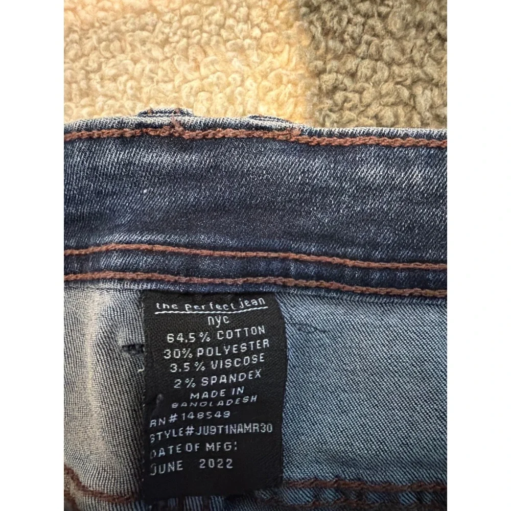 The‎ Perfect Jean NYC Justin Slim Fit Blue Denim Jeans 31x30 JUSTINAMR30